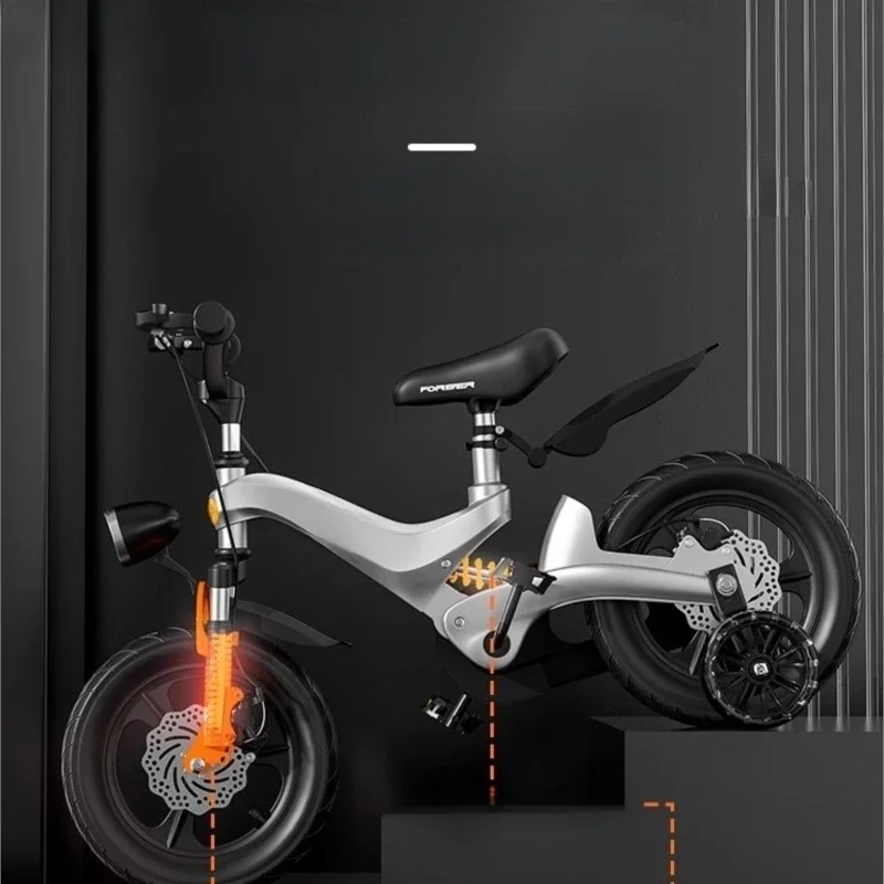 AliExpress NONE Shock-absorbing Children's Bicycle 2-6 Years Old Baby Pedal Bike Bicycle Lightweight Magnesium Alloy Stroller News