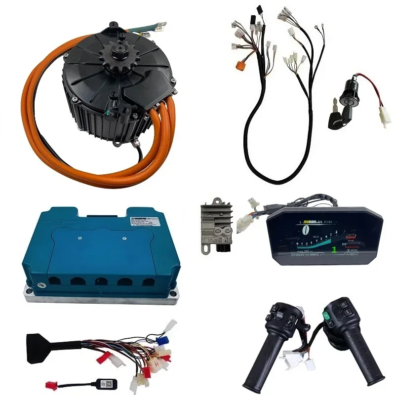 AliExpress XPMOTOR 10000W Electric Mid-Drive Power train Kits For off road Dirt bike with fardriver controller and TFT Display