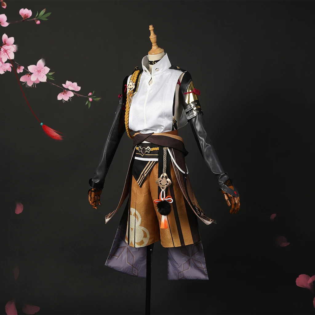 CostumeBuy Genshin Impact Shikanoin Heizou Cosplay Costume Men Uniform Halloween Suit Costume