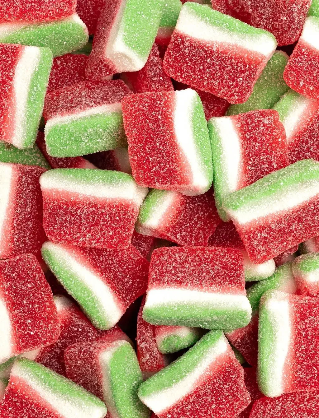 Barra de vidro de saco de melancia, 1 kg em forma de barra de morango, Gomas revestidas com uma