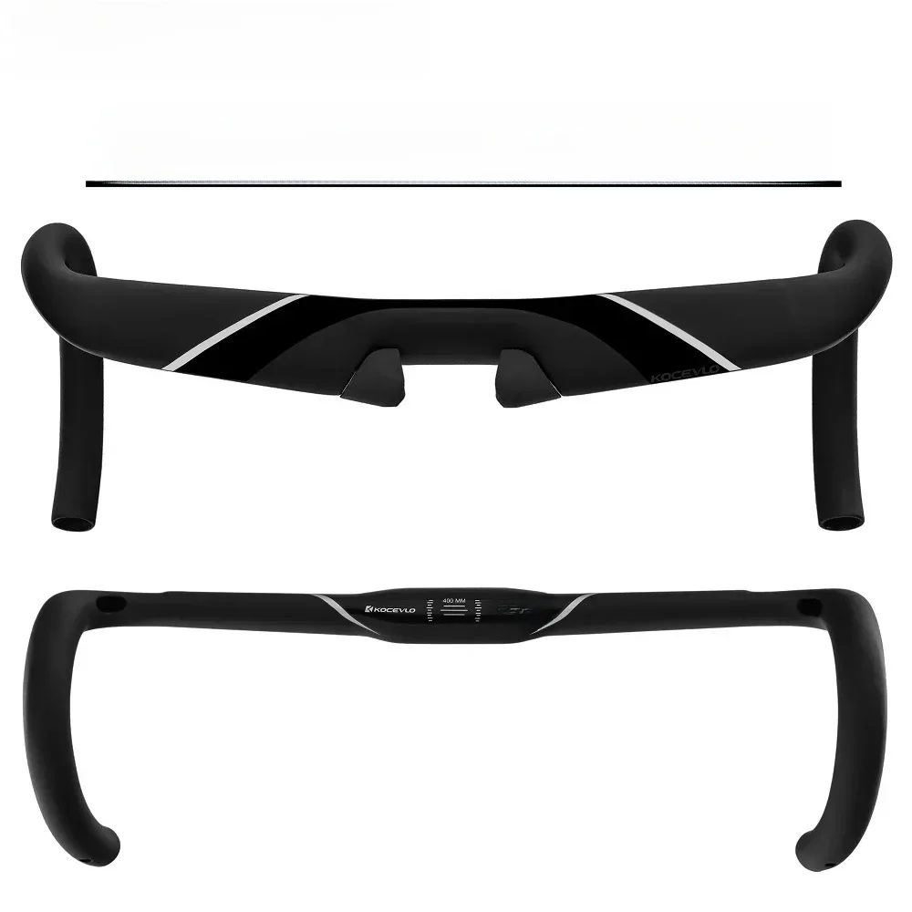 AliExpress NONE KOCEVLO AERO 3 Road Carbon Handlebar 360/380/400/420mm UD Matt Internal Routing Road Bicycle Handle Bar