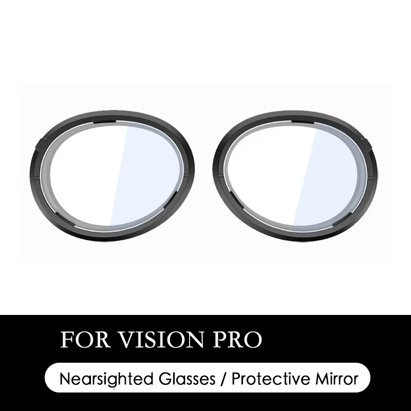 

Custom Myopia Glasses For Apple VR,Nearsighted Glasses,Flat lenses protects the lens For vision pro VR Virtual Reality Headset