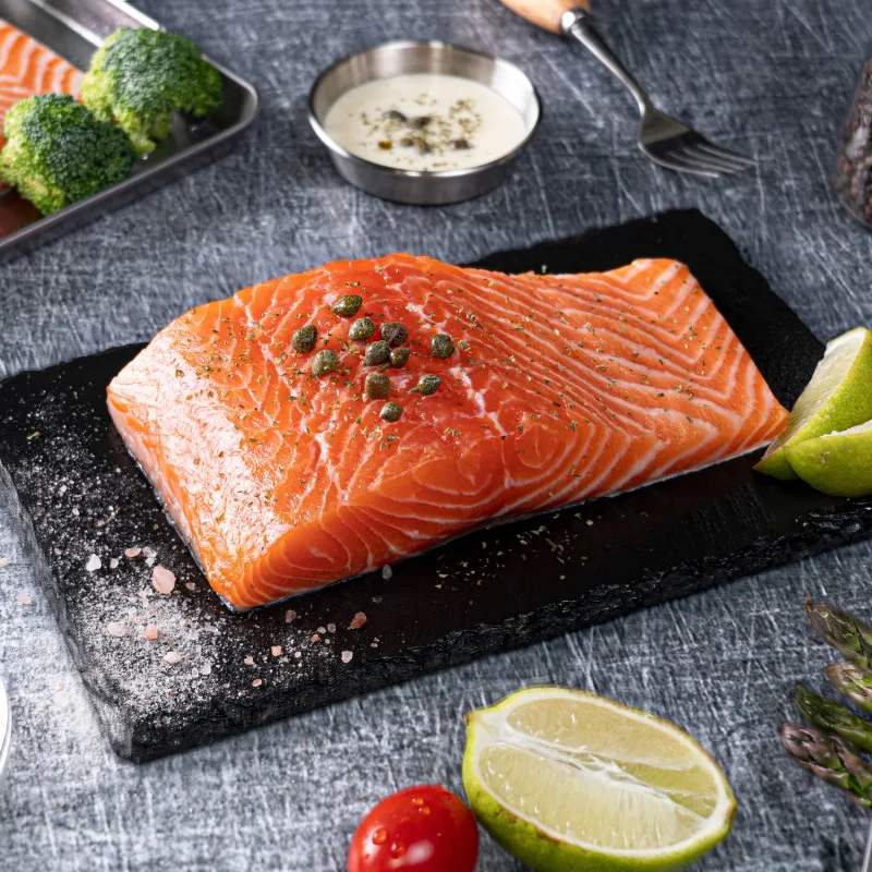 Norwegischer Lachs mit direkter Spair-Qualität, nie gefroren, frisches Lachs filet, jährliche Sashage-Scheibe 300g/500g/1kg