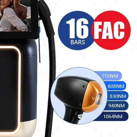 2026 New 5‑Waves Diode Laser Hair Removal Machine Ice Cooling Painless 755 808 830 940 1064Nm Professional Salon Epilation Sap