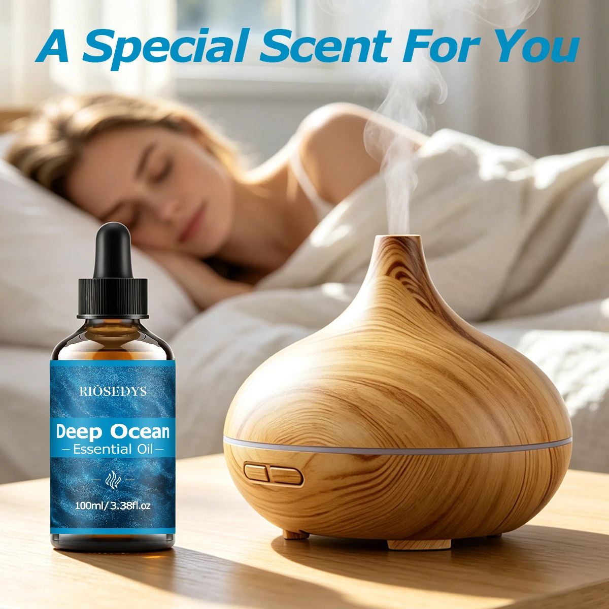 DEEP OCEAN Ätherisches Öl, Frisches Meeresduftöl für Diffusoren, Aromatherapie & DIY-Duftprodukte, Aroma von sauberem Ozean – Detail 4