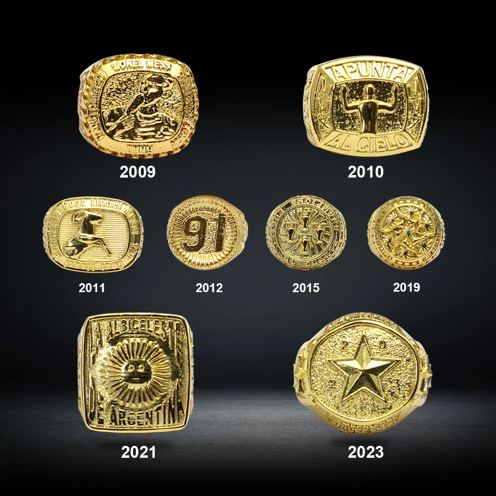 2009~2023 Superstar Messe  World Champion Football Fan Ring, a gift to give and treasure.