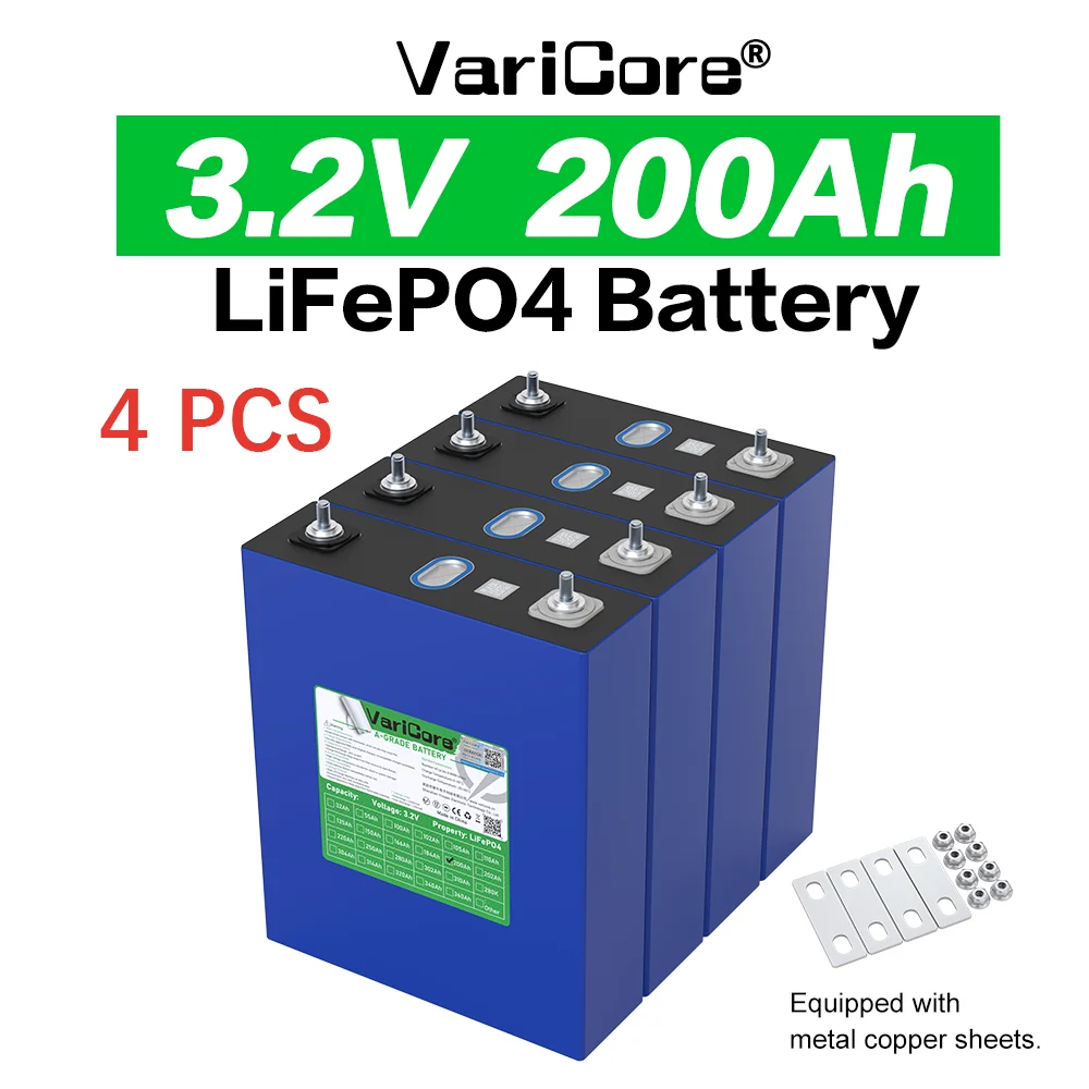 3.2V200AHlife4BatteryGradeLithiumIronPhosphateCellRechargeableDeepCycleBatteryForSolarEnergyStorageDIYBatteryPack-AliExpress44
