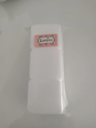 Lint Free Nail Wipes Nail Polish Remover Eyelash Extension Glue Cleaning Wipes Absorbent Soft Removal Tool for Nail Art photo review