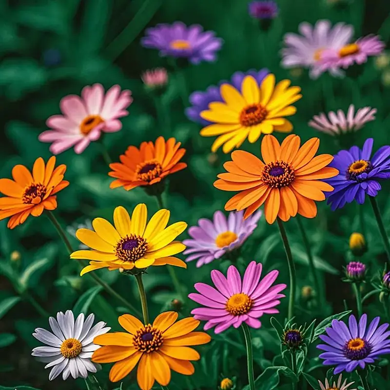 Low Maintenance Osteospermum Seeds - Drought Resistant African Daisies - Brightens Any Garden with Non-Stop Summer Color (Perennial)