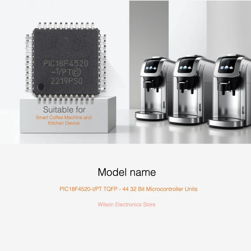 Originele PIC18F4520-I/PT TQFP-44 signaalcontroller