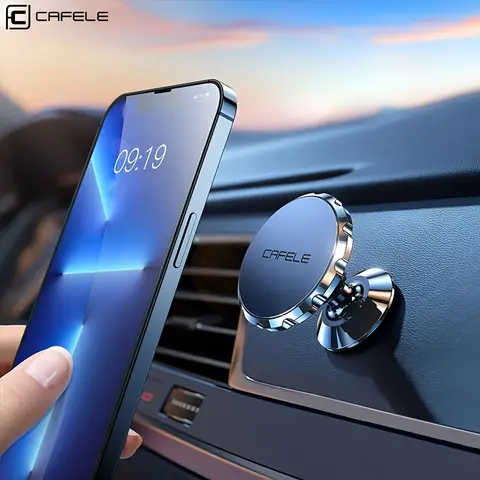 Universal Magnetic Car Phone Holder for GPS and Phones cafele