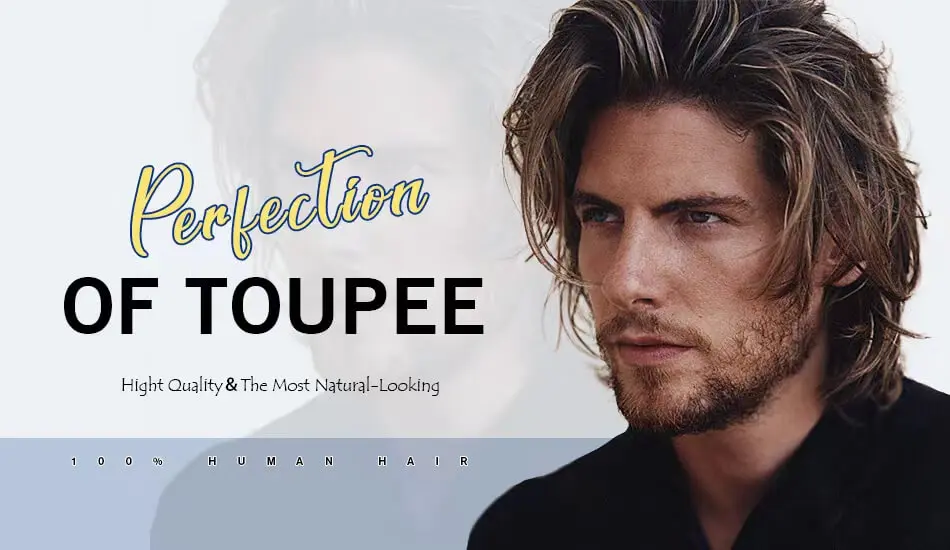 VERSALITE- Mono with Swiss Lace Front Toupee Men Breathable Male Hair Prosthesis Natural Human Hair Replacement System Men's Wig