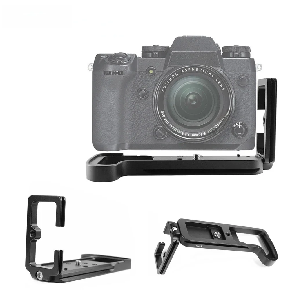 Uchwyt z szybkozłączką L do aparatu cyfrowego Fuji Fujifilm X-H1 XH1 do głowicy statywu Benro Arca Swiss — zdjęcie 2