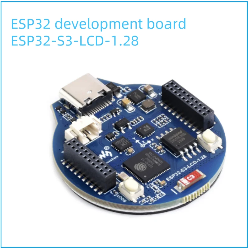 

ESP32-S3-LCD-1.28 LCD development board 32-bit LX7 dual-core processor Integrated GC9A01 display driver chip