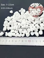 100/300/500G White Pebbles Decorative Stones for Plants-Natural River Rocks for Garden Landscaping, Succulent & Cacti Potting 3