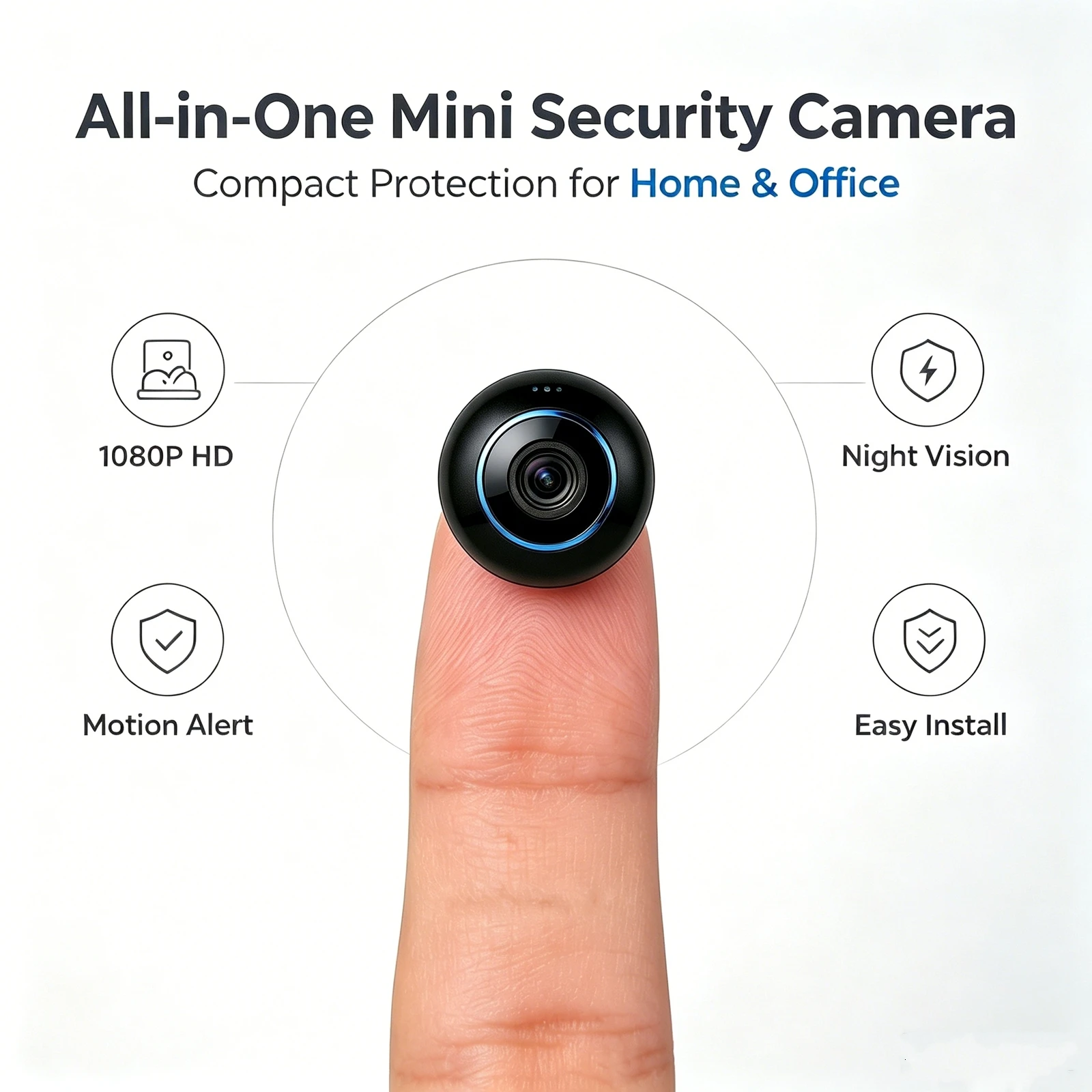 Mini Kamera, Gece Görüşlü ve H - Home Security Premium incelemesi ve fiyatı