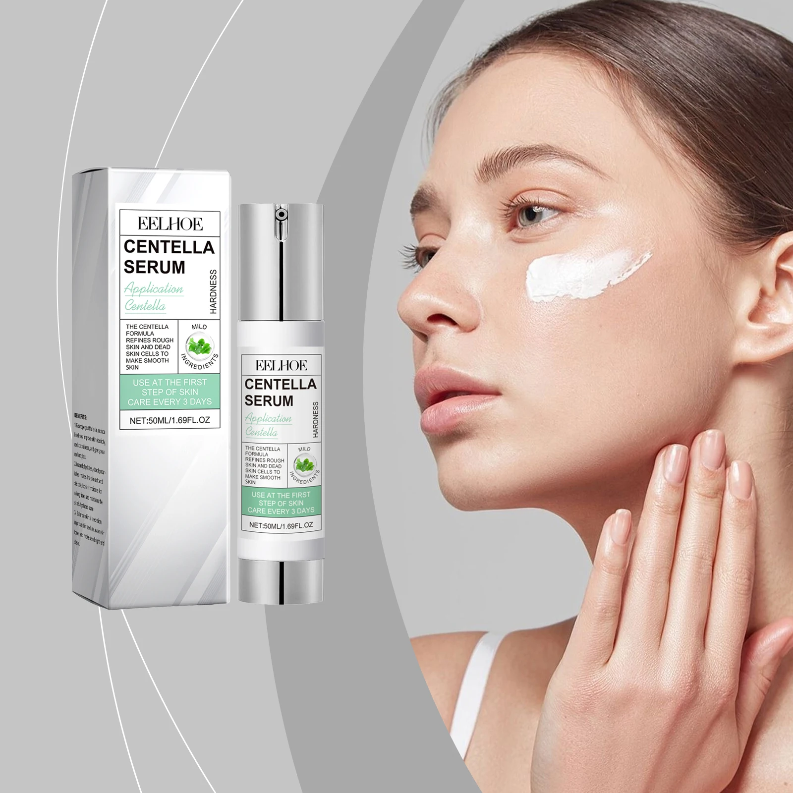 Eelhoe 50 مللي مصل Centella Asiatica للوجه ترطيب سطع العناية بالبشرة الناعمة تقليل الخطوط الدقيقة لتكرير المسام جوهر الجلد #1
