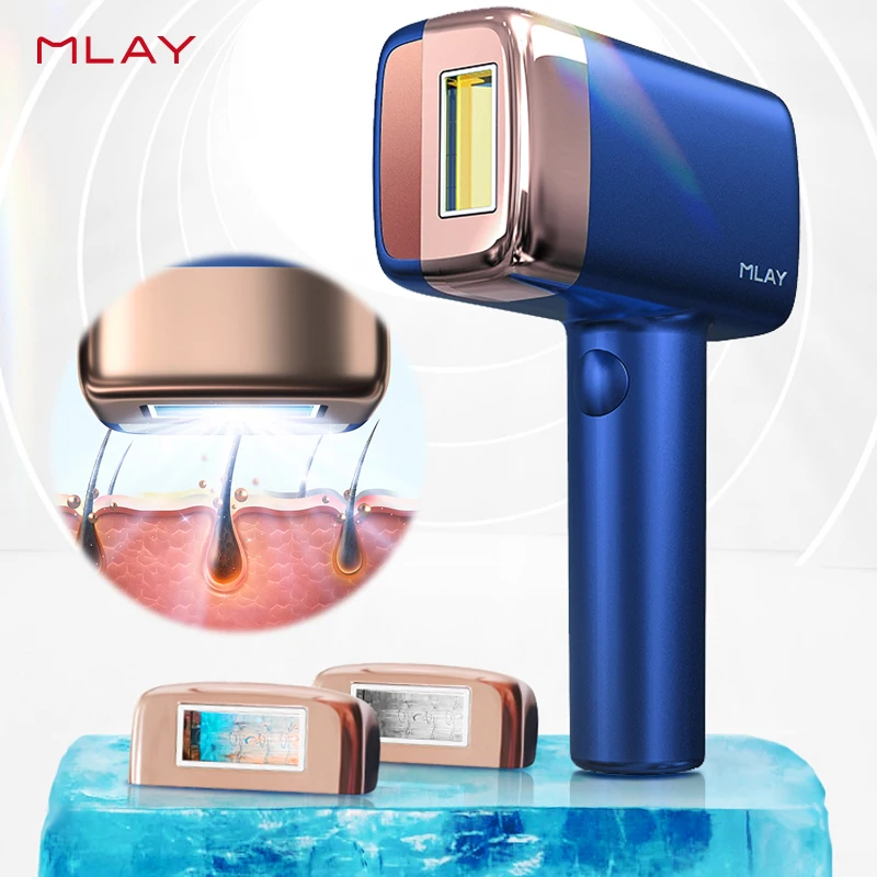 Laser IPL Epilator Mlay T14 Laser Hair Removal Device Ice Cool Laser Home Epilator Professional Painless Hair Removal Machine