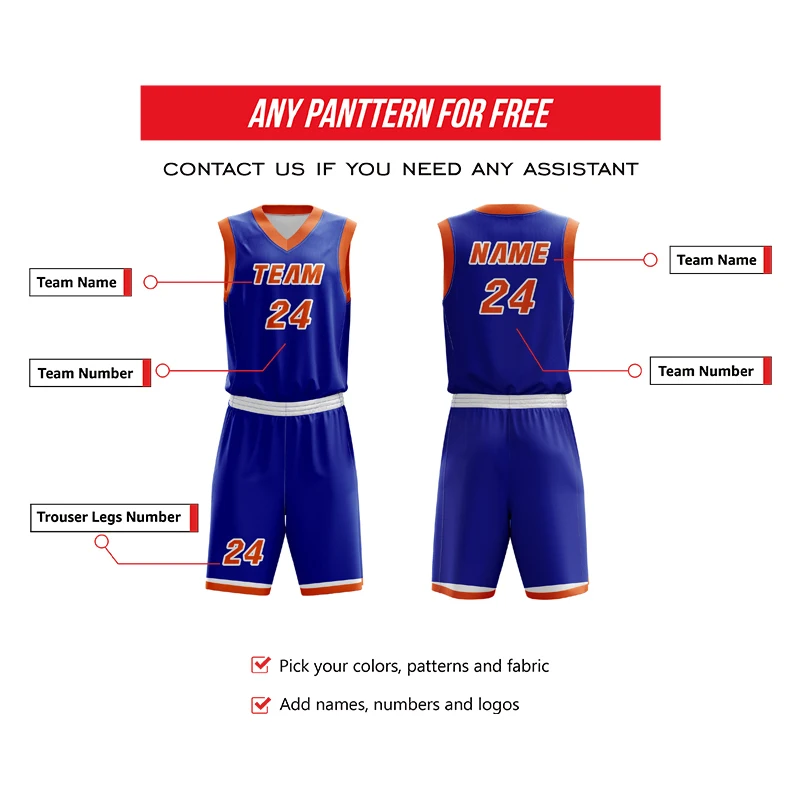 New Arrival Basketball Jersey Suit 2022 Men Women Team Throwback Sportswear Sets Clothes Boys Uniform Print