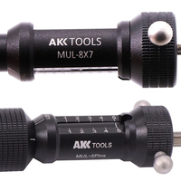 LOCK AKK Tool MUL-5Pins MUL-7X7 AKK Tool Mul 8x7C Flat Tooth Locksmith Tool for 8/7 tooth Flat Key Lock