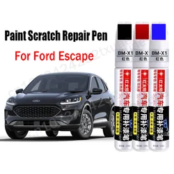 Penna per riparazione graffi vernice auto per Ford Escape 2023 2022 Rimozione penna per ritocchi Nero Bianco Grigio Blu Rosso Accessori per la cura della vernice