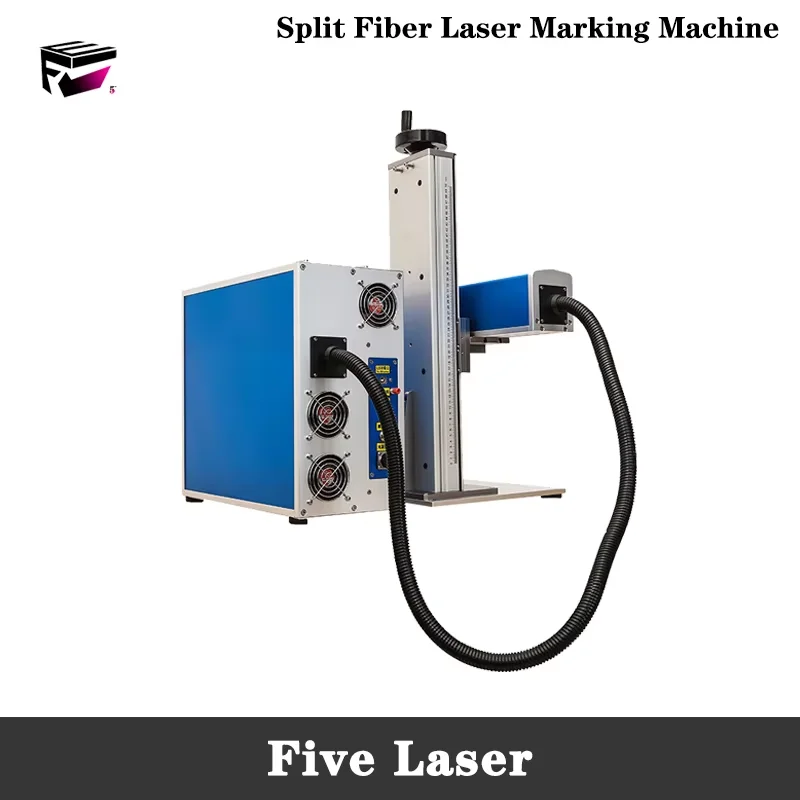 20 Вт 30 Вт 50 Вт 60 Вт 70 Вт 100 Вт max jpt raycus Разделенная волоконная лазерная маркировочная машина Новый стиль Волоконная лазерная маркировочная гравировальная машина