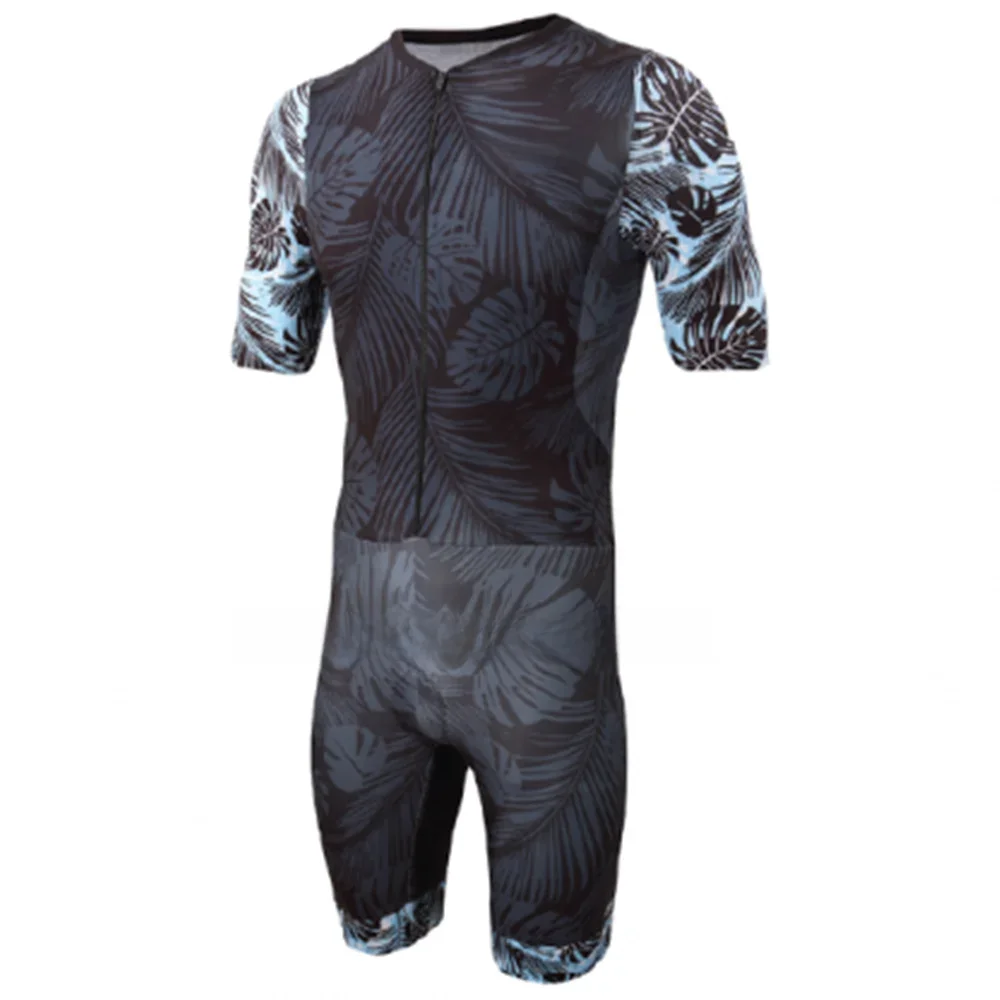 AliExpress Zone3 Men's Cycling Jersey Short Sleeve Set One-piece Jumpsuit Maillot Bicycle Mtb Clothing Ropa Ciclismo Male Running TriSuit