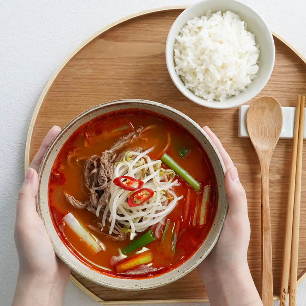 춘천 로컬맛집 춘천장 전통육개장 600g, 3팩/5팩/9팩