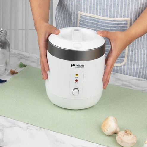 طباخ أرز صغير لشخص واحد ، طباخ أرز صغير ، طباخ أرز لشخص واحد-شخصان ، طهو باللمس ، أرز ، عصيدة ، بيضة مسلوقة ، طعام أطفال ،