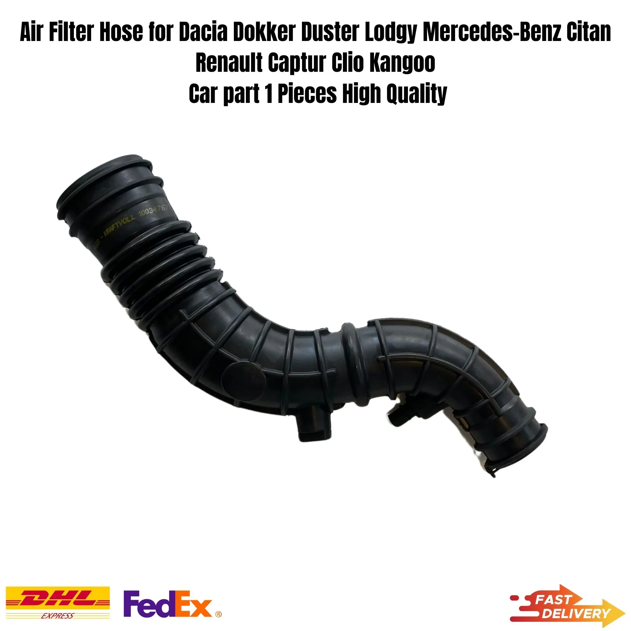 Air Filter Hose For Dacia Dokker Duster Lodgy Mercedes-Benz Citan Renault Captur Clio Kangoo