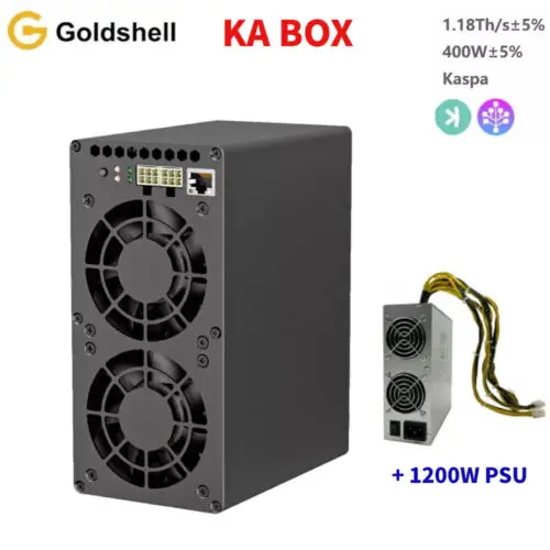 BR FREE SHIPPING Goldshell KA BOX 1,18T 400W KAS Miner