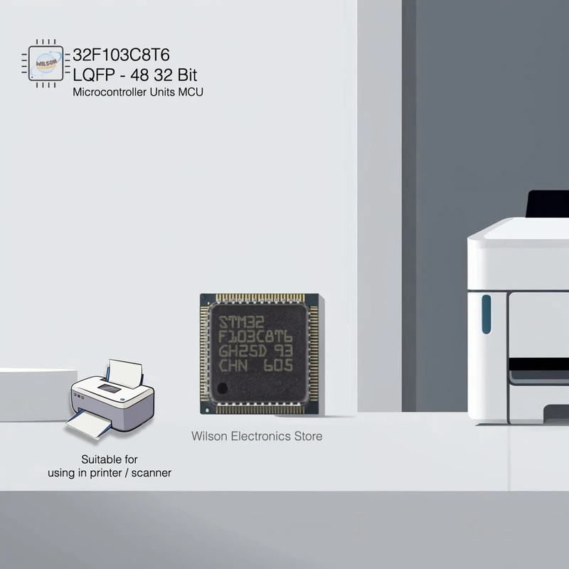 Original STM32F103C8T6 LQFP-48 32Bit Microcontroller Units MCU IC For ARM Cortex-M3