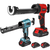 Cordless Electric Glue Gun 4 Speeds Multi-function Electric Glass Caulking Gun Adhesive Glue Sealant Tool For Makita 18v Battery