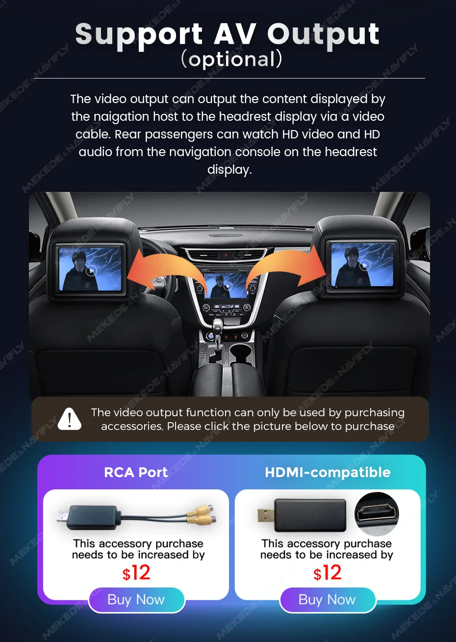 MEKEDE Autoradio mit CarPlay und Android Auto für Ford Focus, Fiesta, C-Max, Fusion, Kuga, Mondeo, Galaxy 2, Baujahr 2004–2007, DSP-Multimedia-Player. – Detail 27