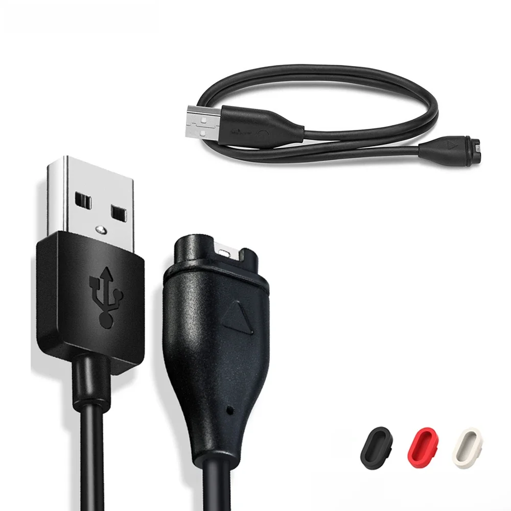 Cabo de carregamento usb de 1 metro para garmin fenix 7 7S 7x 6 6s 6x 5 5S 5x vivoactive 3 4 4S venu