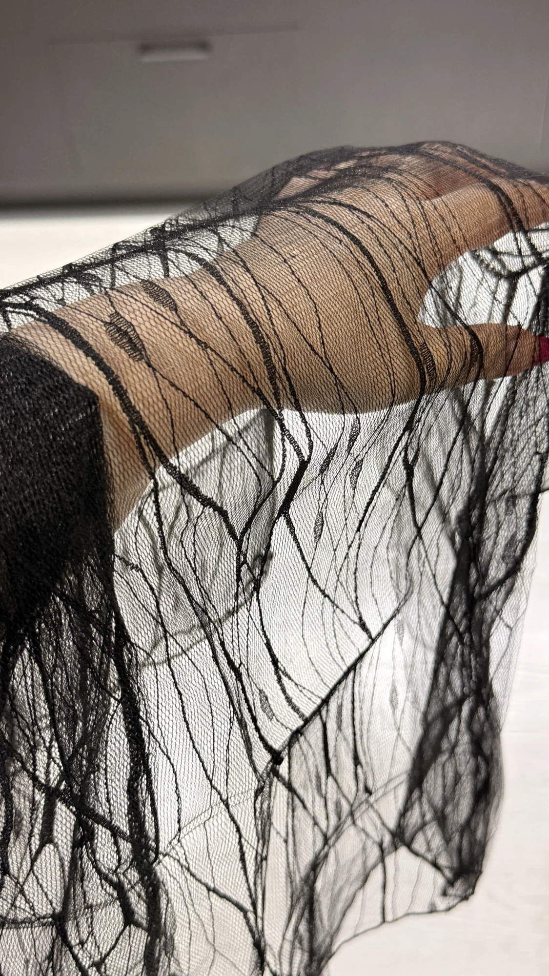 Sexy Women Mesh T-Shirts See-Through Perspective Tshirt Sunscreen Tops Long Sleeve Bottoming Shirts Club Party Black Tee Shirts photo review