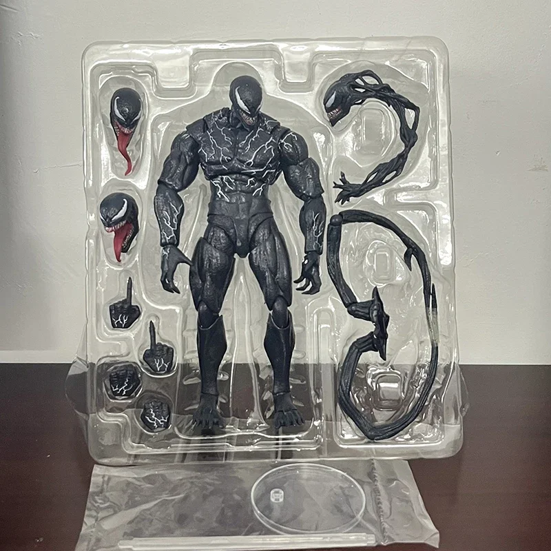 Venom 2-Venom: Let There Be Carnage Actionfigur Modellspielzeug Gemeinsame bewegliche Puppenkollektion Neujahrsgeschenk für Kinder