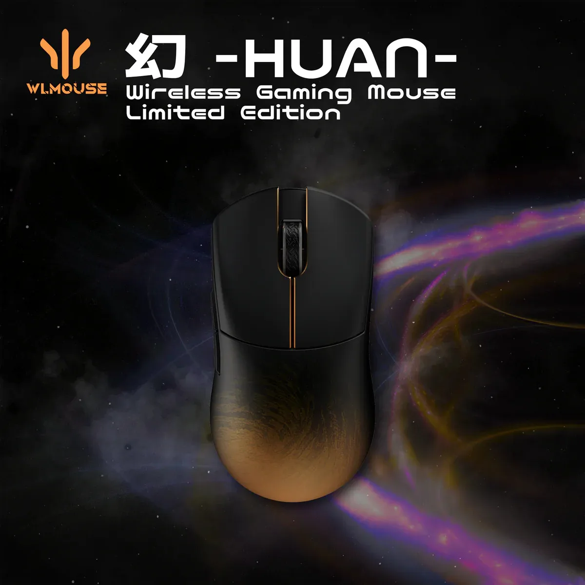 WLMOUSE HUAN Wireless Mouse Magnesium Gaming Esports Mouse PAW3950