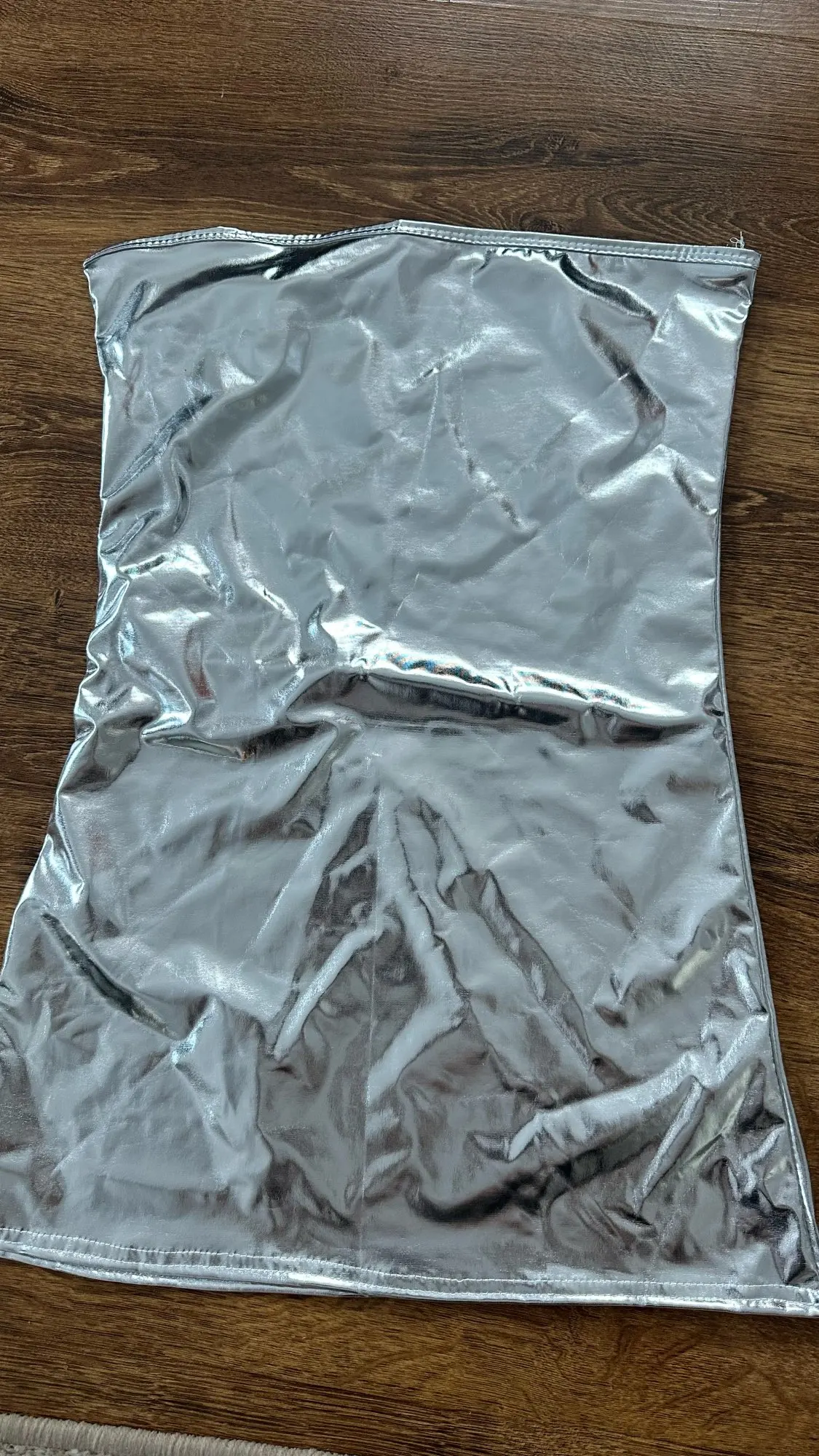 Sexy Wrap Chest Strapless PU Leather Bodycon Dress Women Backless Sleeveless Skinny Mini Dress Elegant Club Party Vestidos photo review