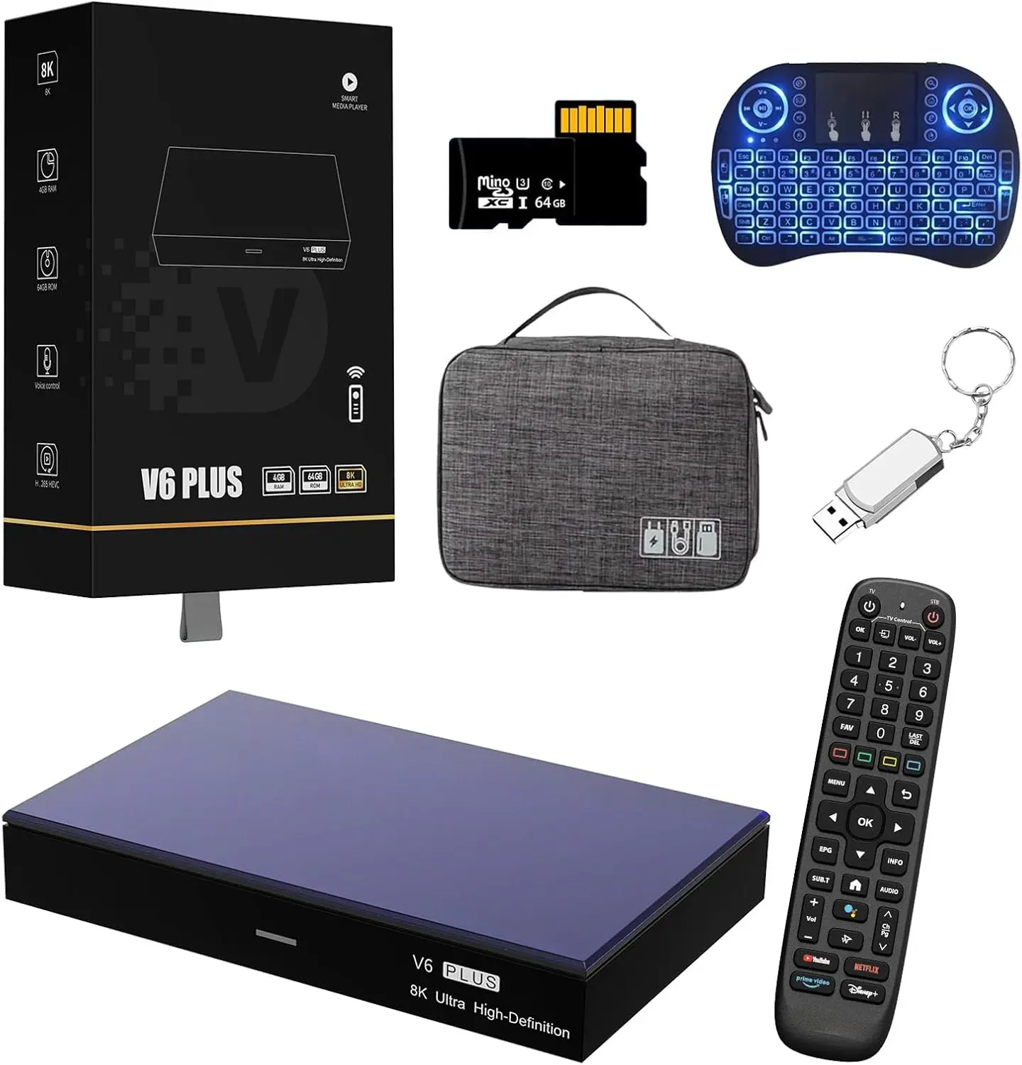

Купи 10, получи 5 бесплатно: Vseebox V6 Plus Android 14 8K Quad Core, абсолютно новый, в заводской упаковке