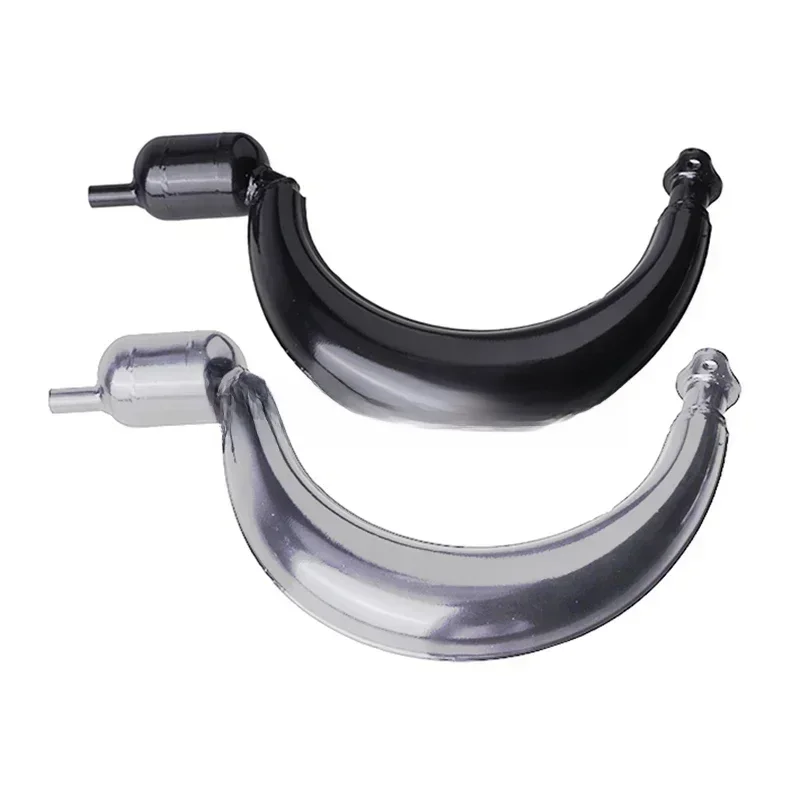 AliExpress Banana tube silencer exhaust chamber silencer for 49cc 60cc 66cc 80cc 100cc 2 stroke gas engine electric bike