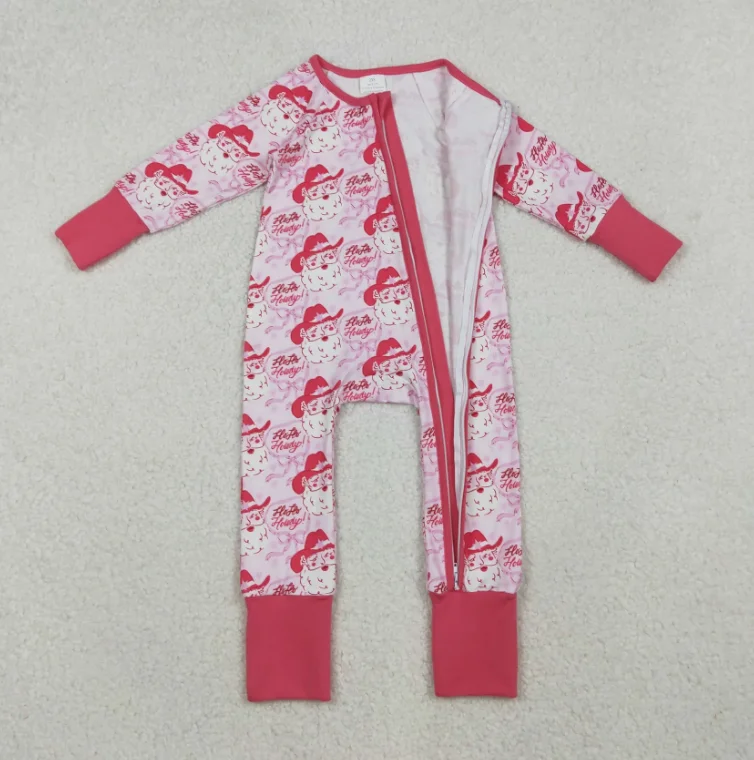 طفل أطفال سانتا بني داكن كامو طباعة الإخوة طويلة الأكمام السروال القصير الرضع عيد الميلاد حللا الملابس #5