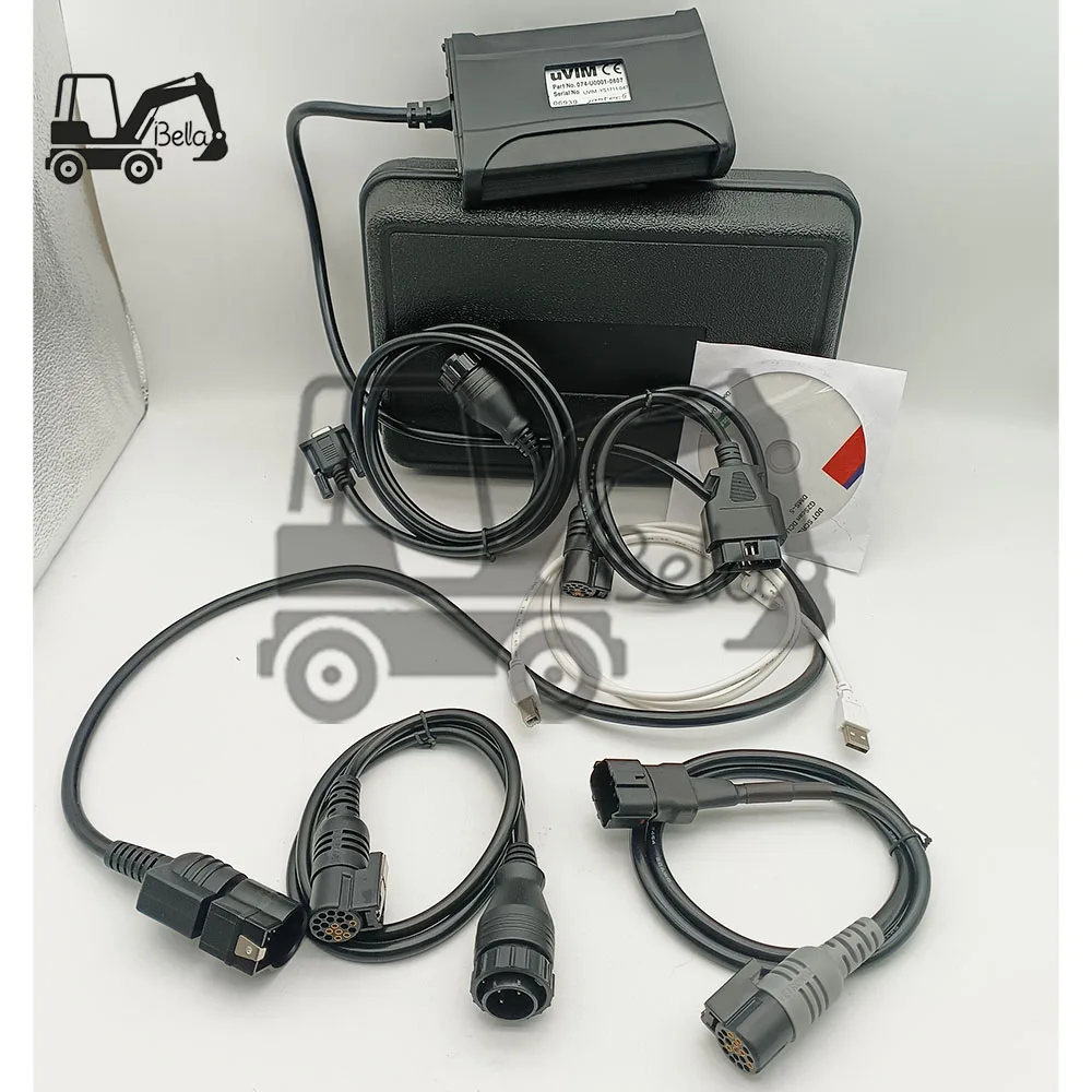 Diagnostic tools kit Communication Adapter 074-U0001-0807 for DooSan uVIM Excavator Forklift Fault Scanner DDT SCR DPF DCU ECU