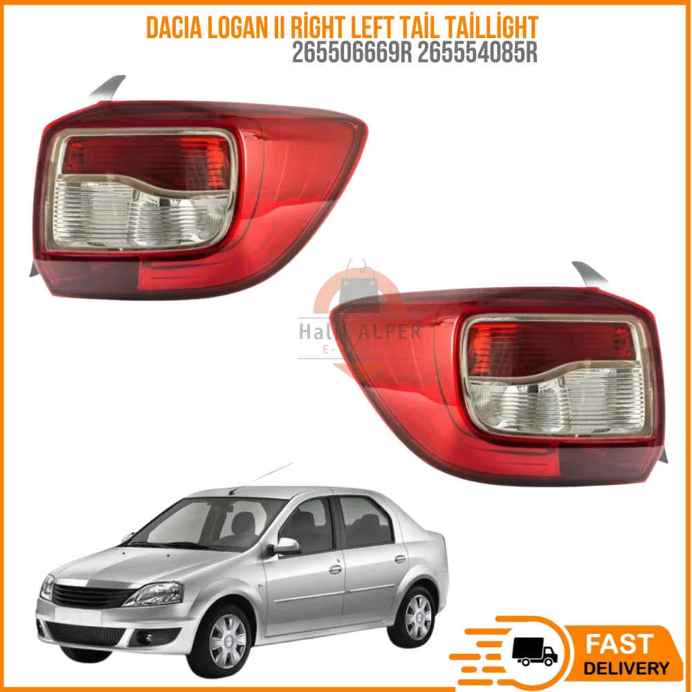 For DACIA LOGAN II right left PILOT suitable tail taillight stop light sense high quality car parts 265506669R 265554085R