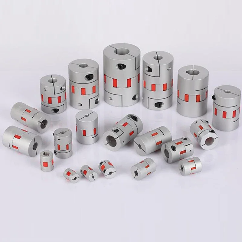 D20L25 5x8mm 3mm 4mm 5mm 6mm 6.35mm 7mm 10mm pająk elastyczny łącznik silnika aluminium elastyczne sprzęgło kłowe — zdjęcie 2