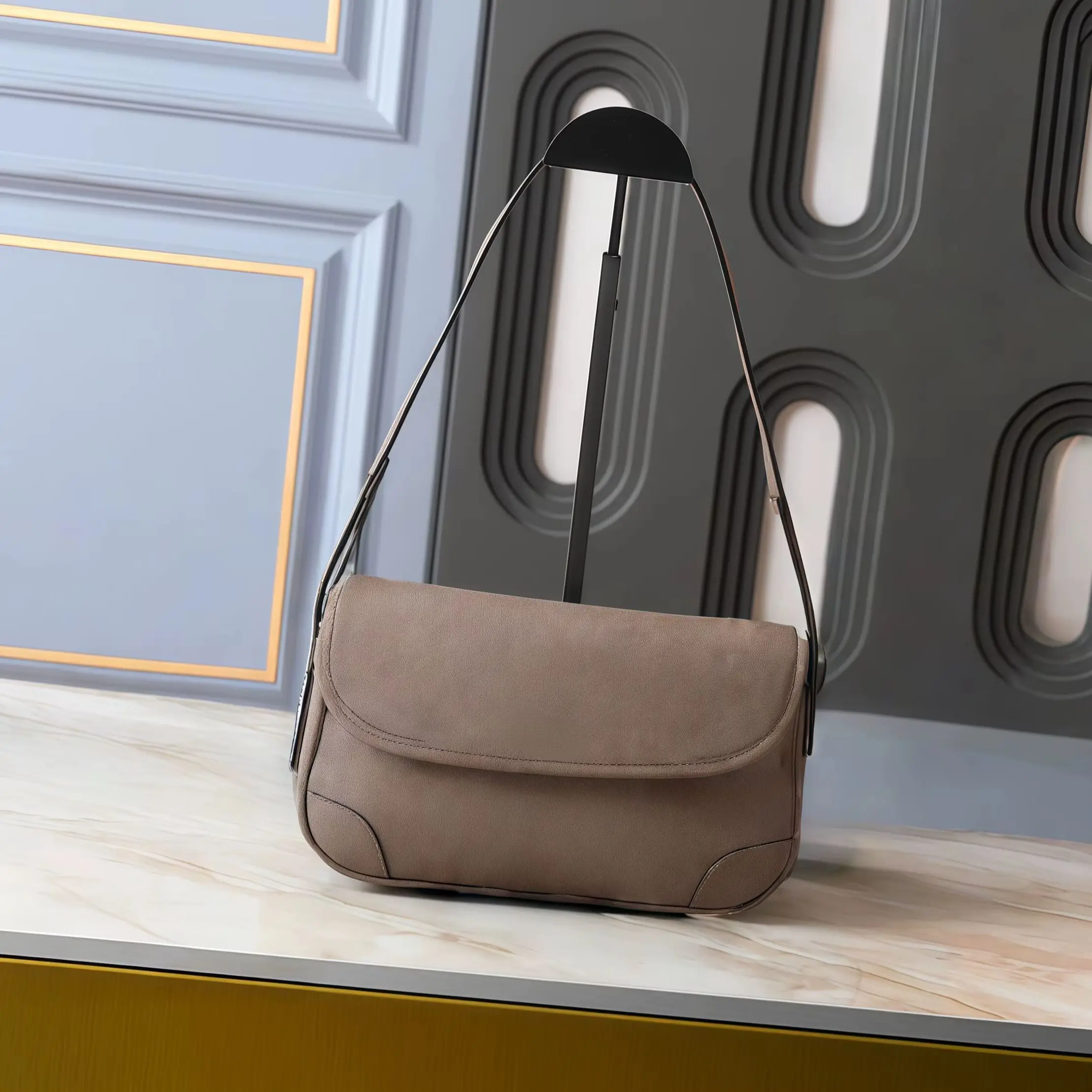 

2025 Новая регулируемая и съемная сумка через плечо, многофункциональный женский рюкзак, коричневый, 25, 9, 15 см