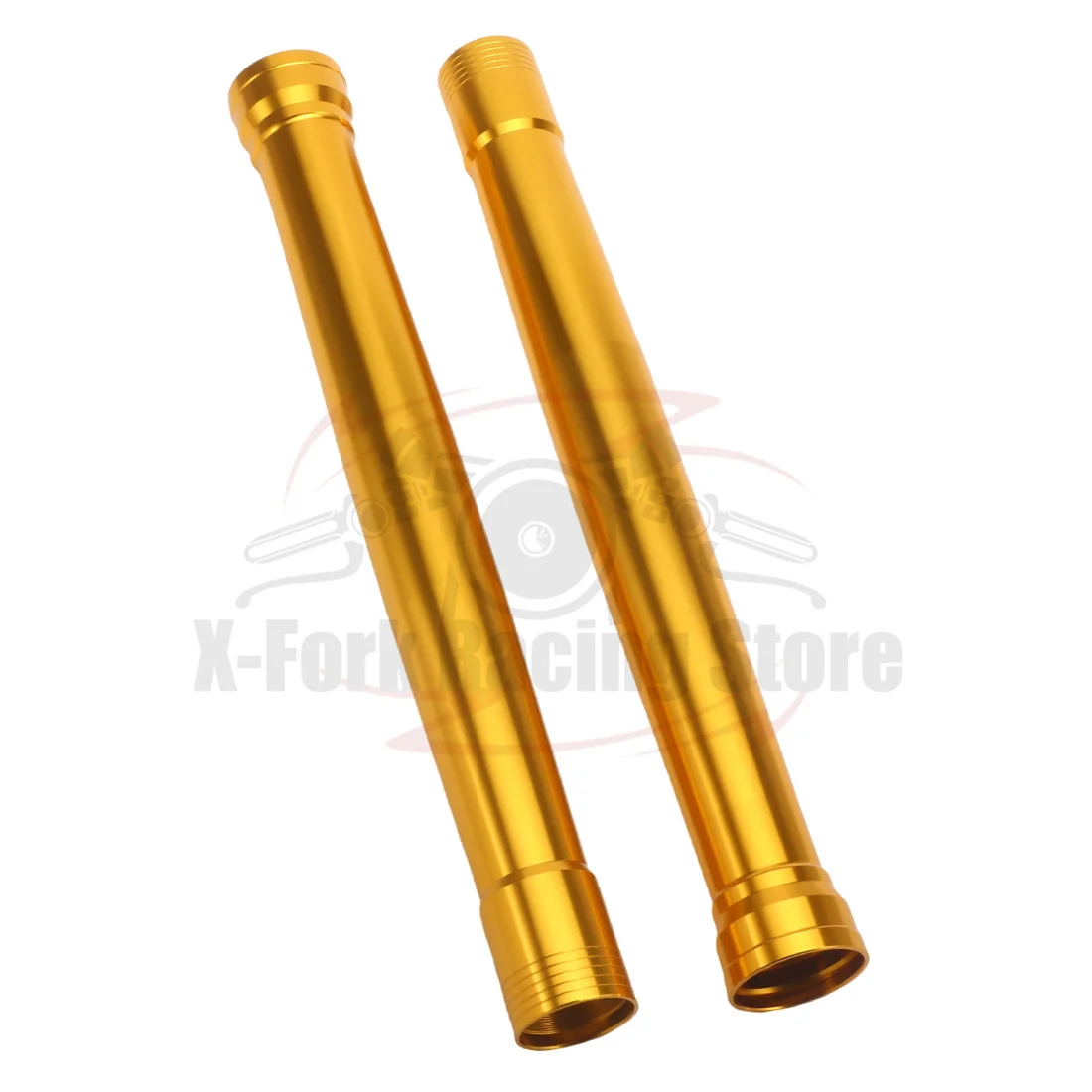 Gold Front Shock Fork Outer Pipes Tubes Pair For Aprilia RS660 2020-2024 2021 2022 Fork Suspension Stanchions External  Leg