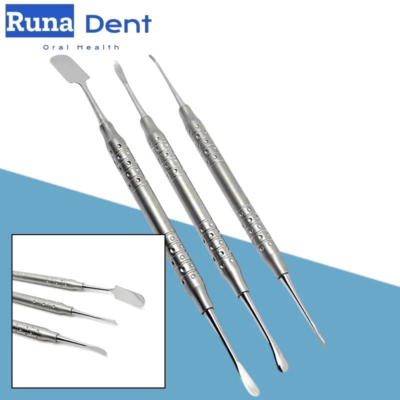 

Double Ends Dental Implant Elevator Surgical Tool Stainless Steel Periosteal Elevator for Retracting Oral Surgery