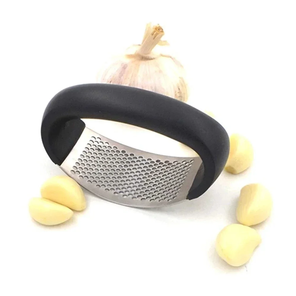 Manual Inox Garlic Shredder for Kitchen Greening Tool High Quality Practical Resistant Steel