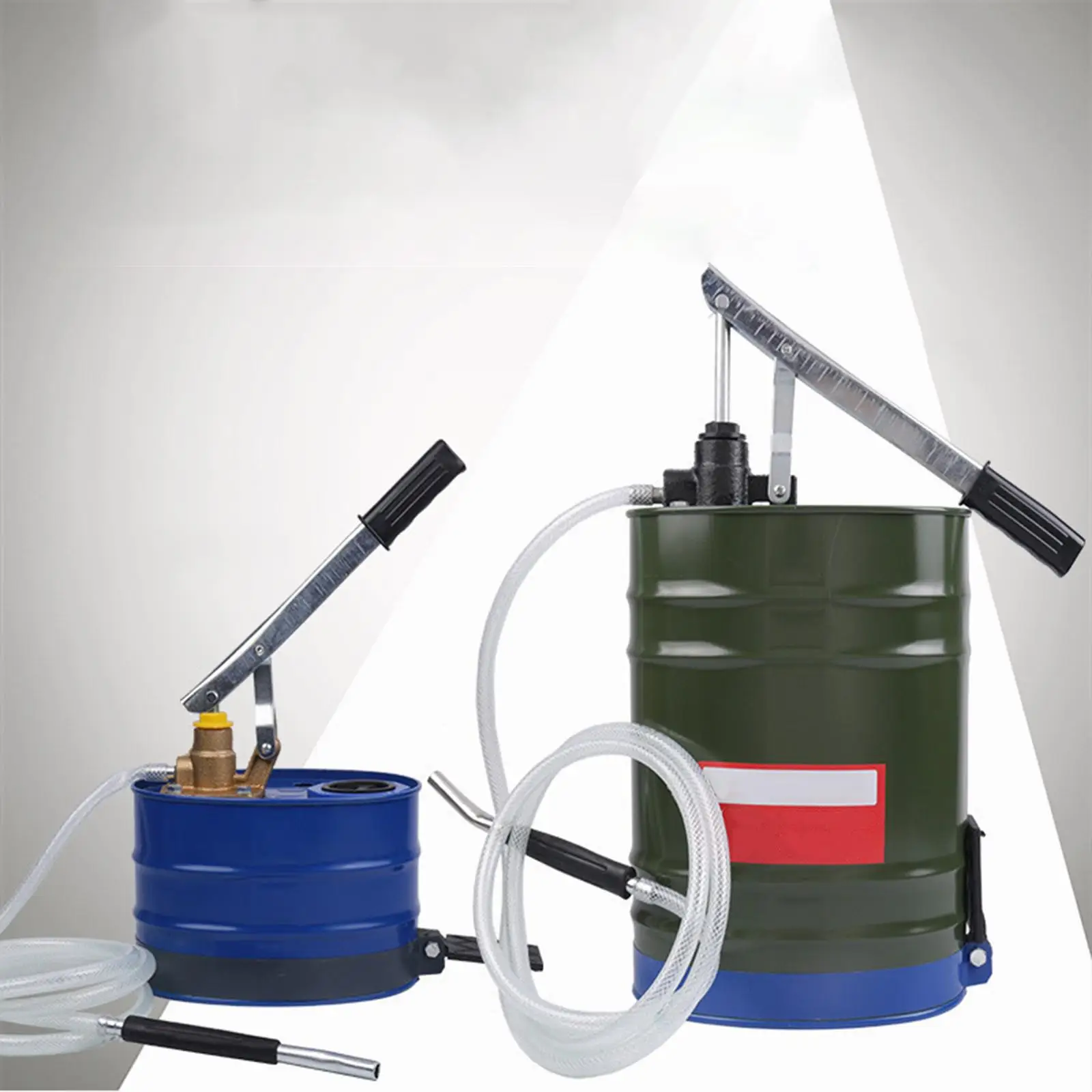 

Manual Oil Pump Filler 5L Multiuse Thickened Gearbox Oil Filler for Vehicle Manual Hand Crank Fuel Transfer Pump Engine Oil